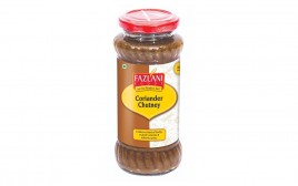 Fazlani Foods Coriander Chutney   Glass Jar  300 grams